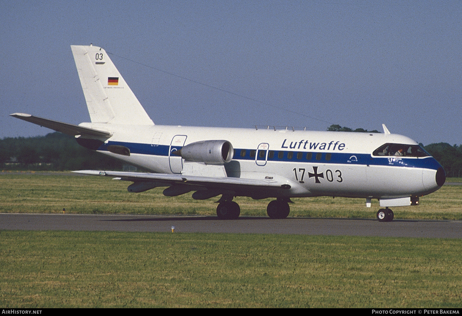 Aircraft Photo of 1703 | VFW-Fokker VFW-614 | Germany - Air Force | AirHistory.net #717598
