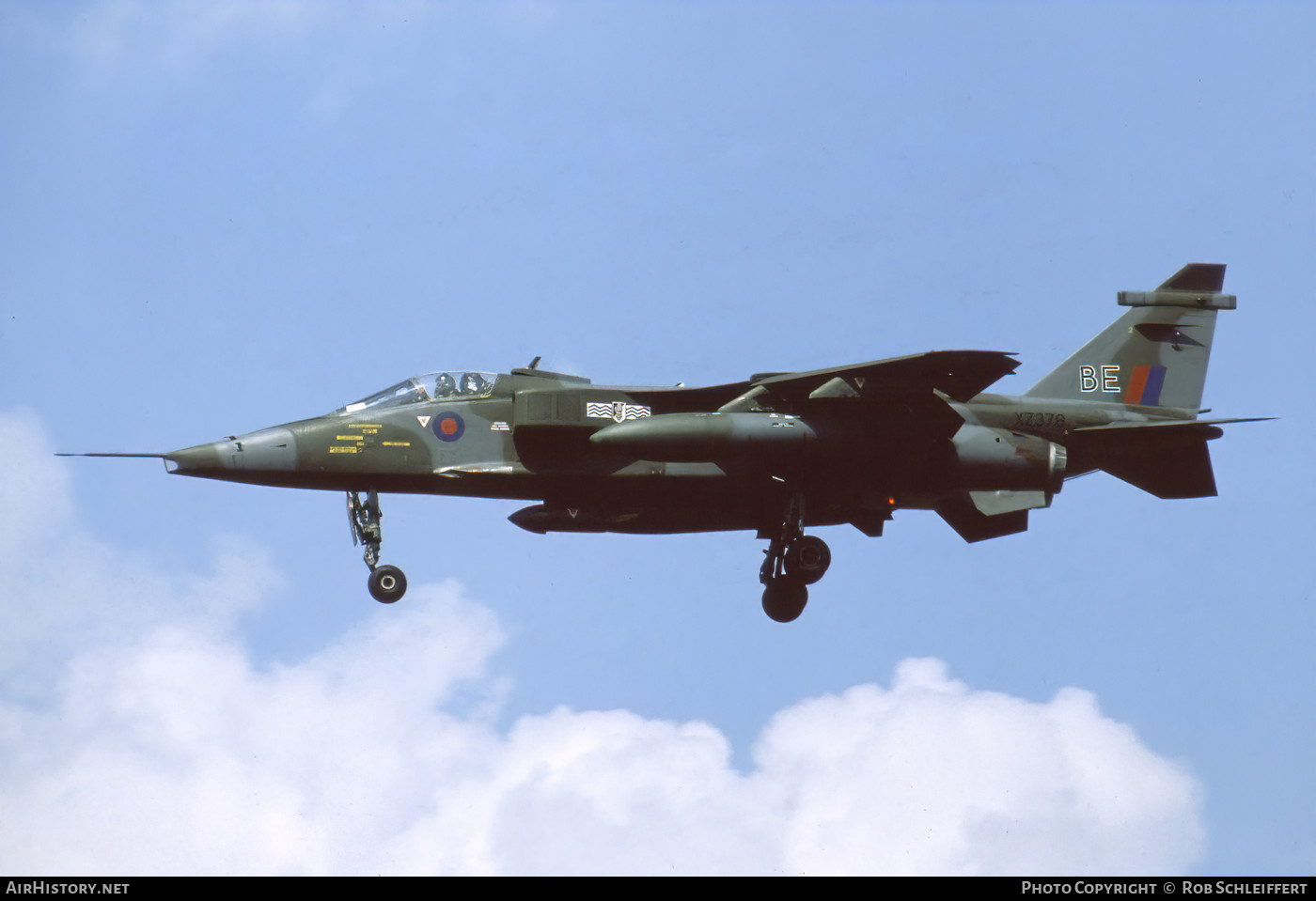 Aircraft Photo of XZ376 | Sepecat Jaguar GR1 | UK - Air Force | AirHistory.net #717603