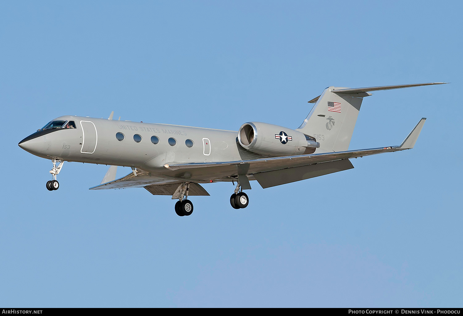 Aircraft Photo of 165153 | Gulfstream Aerospace C-20G Gulfstream IV (G-IV) | USA - Marines | AirHistory.net #717634