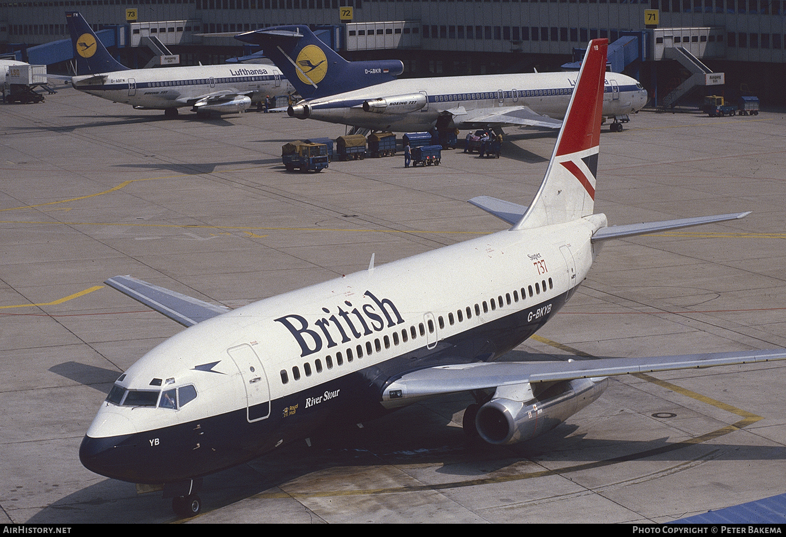 Aircraft Photo of G-BKYB | Boeing 737-236/Adv | British Airways | AirHistory.net #717640