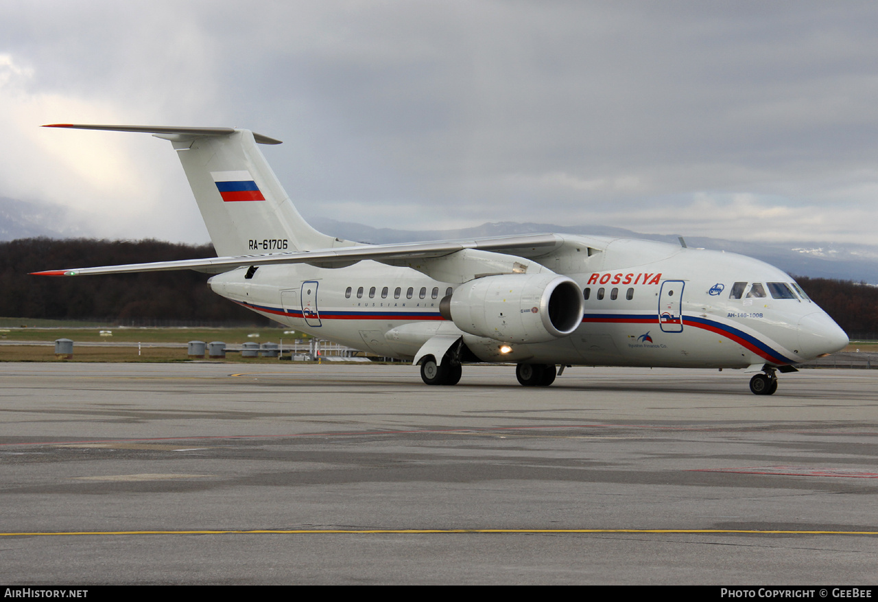 Aircraft Photo of RA-61706 | Antonov An-148-100B | Rossiya - Russian Airlines | AirHistory.net #717662