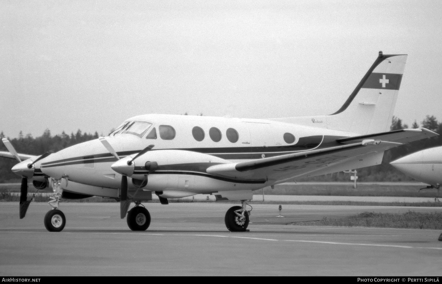 Aircraft Photo of HB-GGU | Beech E90 King Air | AirHistory.net #717665