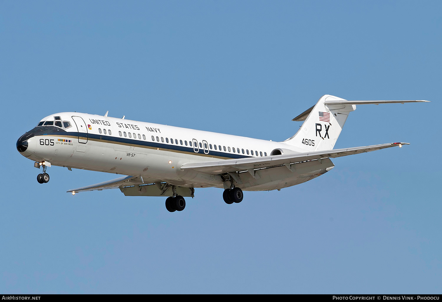 Aircraft Photo of 164605 | McDonnell Douglas C-9B Skytrain II | USA - Navy | AirHistory.net #717699