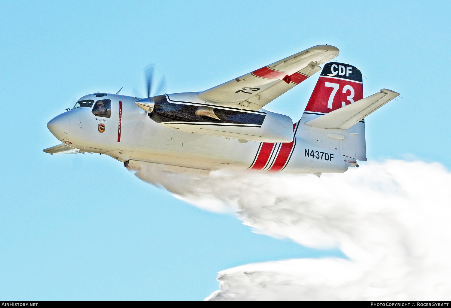 Aircraft Photo of N437DF | Marsh S-2F3AT Turbo Tracker | California Department of Forestry - CDF | AirHistory.net #717725