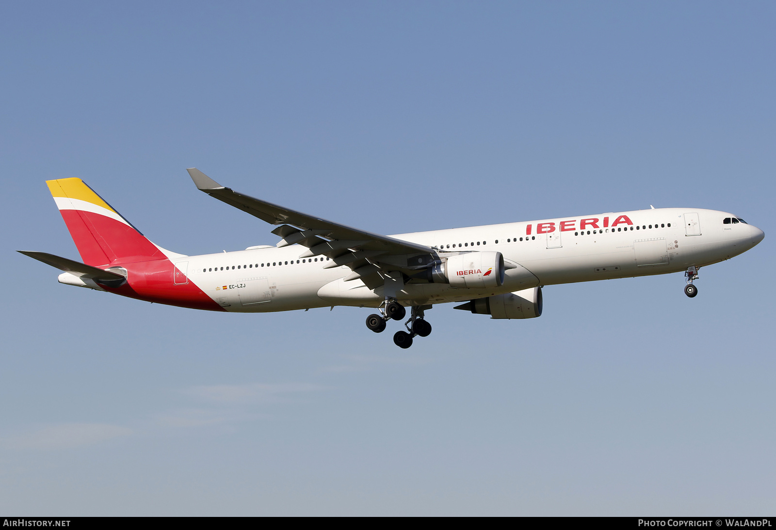 Aircraft Photo of EC-LZJ | Airbus A330-302 | Iberia | AirHistory.net #717727