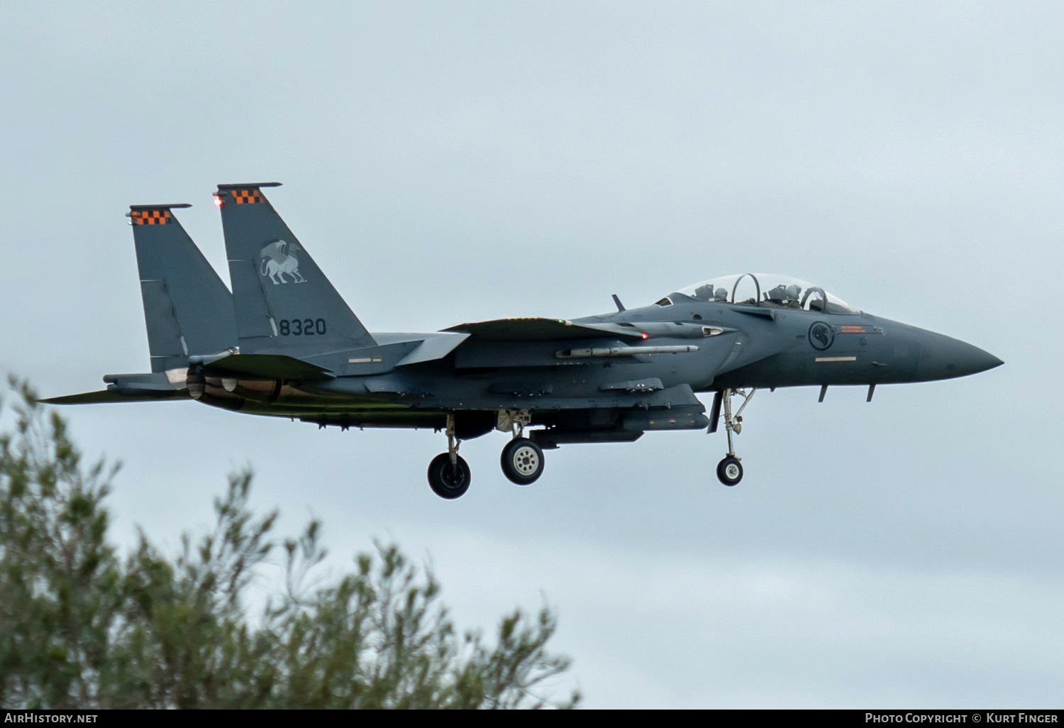 Aircraft Photo of 8320 | Boeing F-15SG Strike Eagle