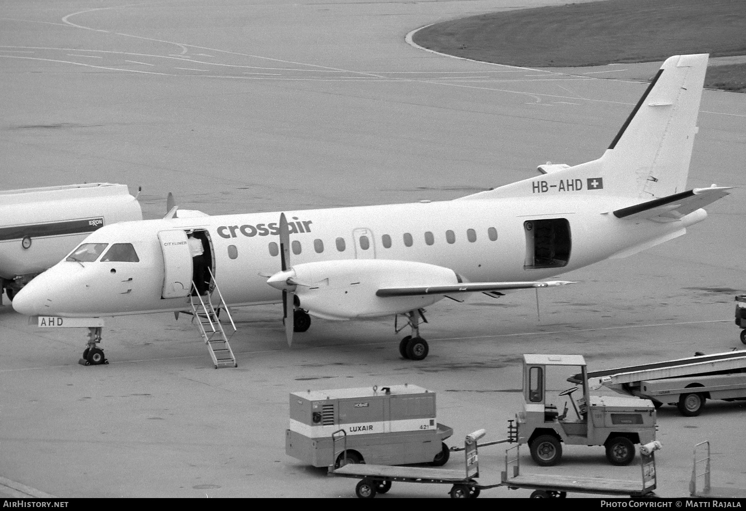 Aircraft Photo of HB-AHD | Saab-Fairchild SF-340A | Crossair | AirHistory.net #717737