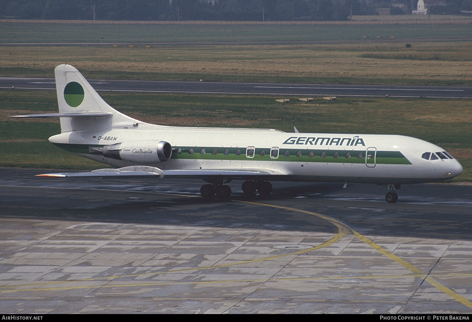 Aircraft Photo of D-ABAW | Sud SE-210 Caravelle 10B1R | Germania | AirHistory.net #717774