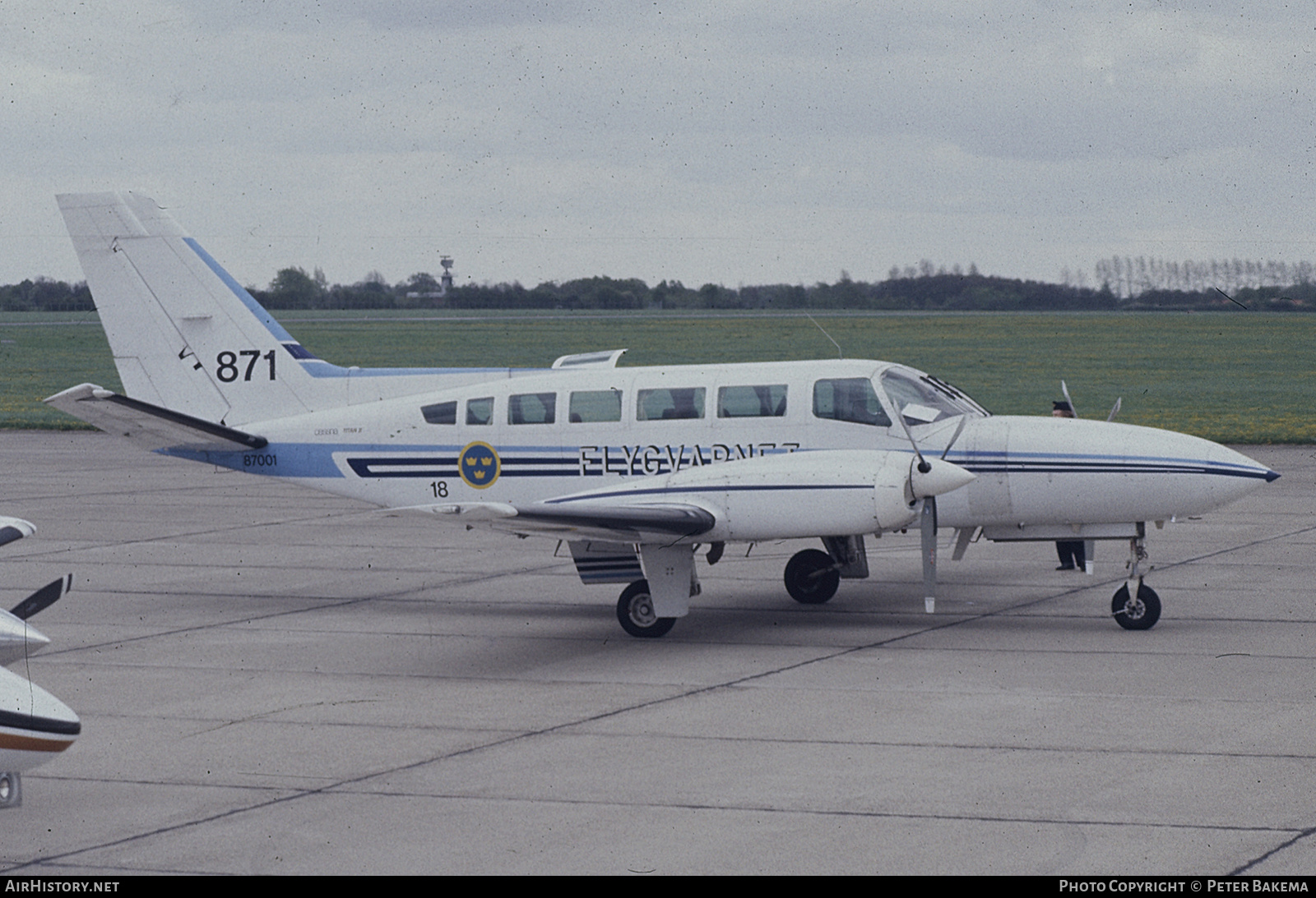 Aircraft Photo of 87001 | Cessna Tp87 (404) | Sweden - Air Force | AirHistory.net #717776