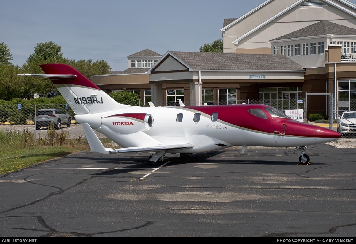 Aircraft Photo of N199HJ | Honda HA-420 HondaJet Elite | AirHistory.net #717781