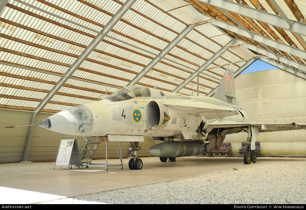 Aircraft Photo of 37429 | Saab JA37 Viggen | Sweden - Air Force | AirHistory.net #717783
