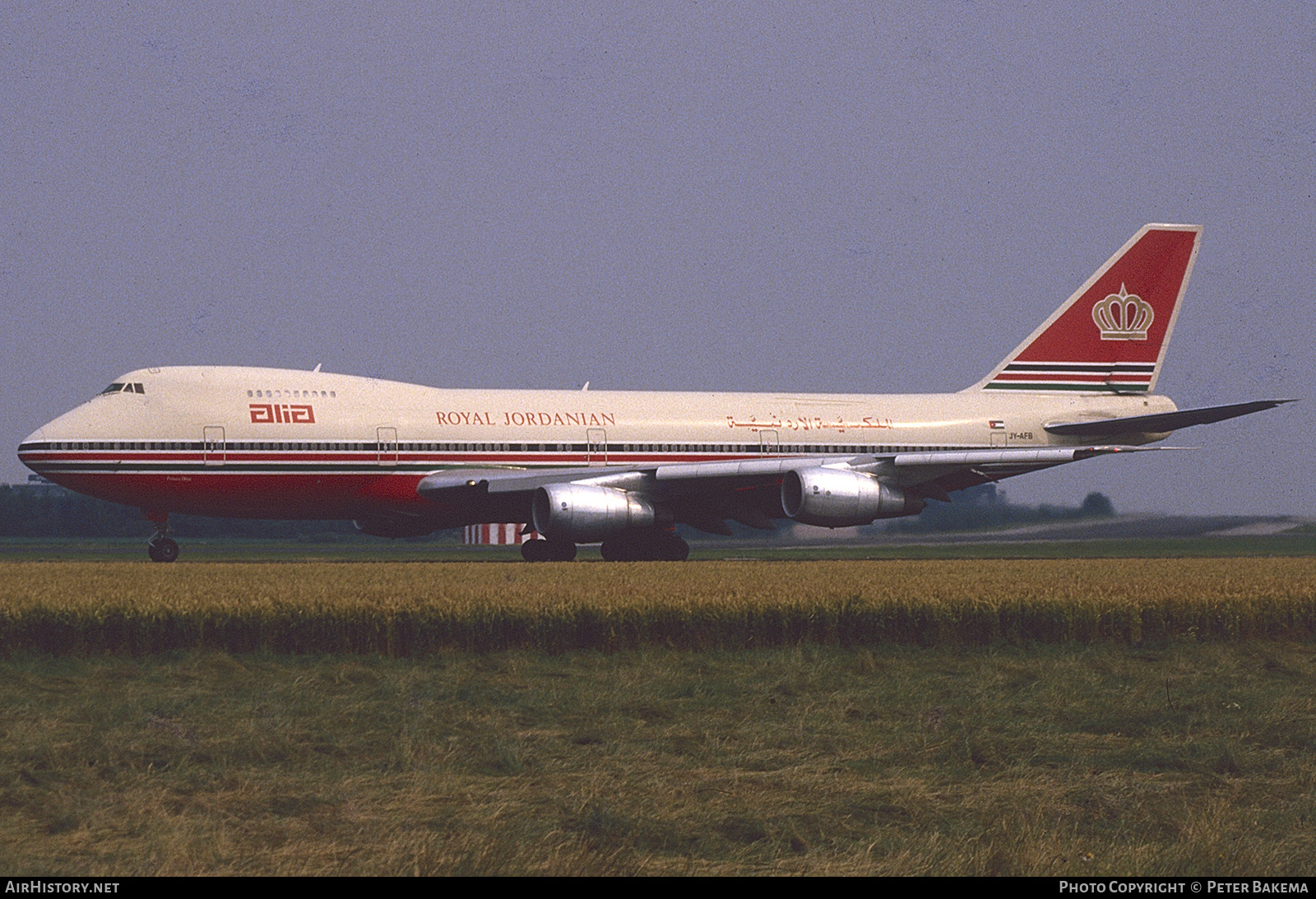 Aircraft Photo of JY-AFB | Boeing 747-2D3BM | Alia - The Royal Jordanian Airline | AirHistory.net #717801