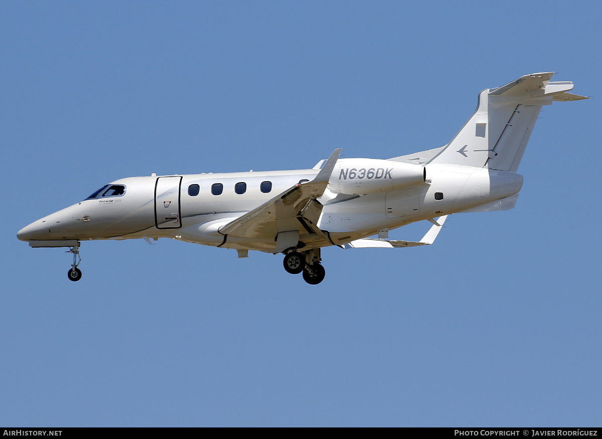 Aircraft Photo of N636DK | Embraer EMB-505 Phenom 300E | AirHistory.net #717848