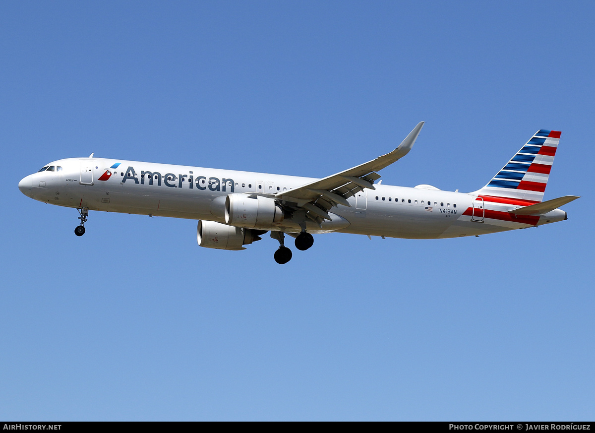 Aircraft Photo of N413AN | Airbus A321-253NX | American Airlines | AirHistory.net #717869