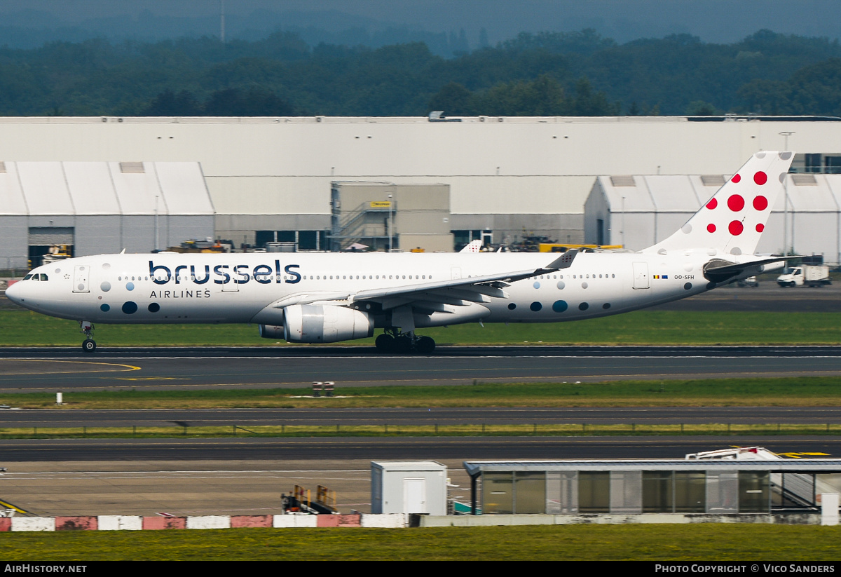 Aircraft Photo of OO-SFH | Airbus A330-342 | Brussels Airlines | AirHistory.net #717888