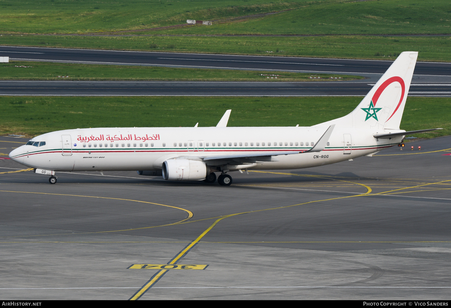 Aircraft Photo of CN-RGG | Boeing 737-86N | Royal Air Maroc - RAM | AirHistory.net #717896