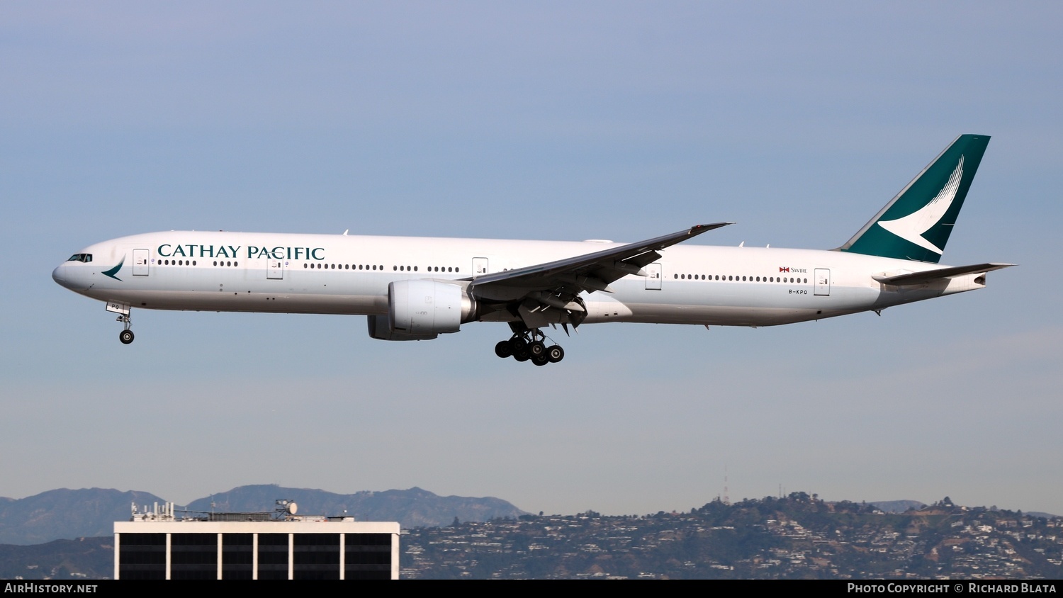 Aircraft Photo of B-KPQ | Boeing 777-367/ER | Cathay Pacific Airways | AirHistory.net #717913