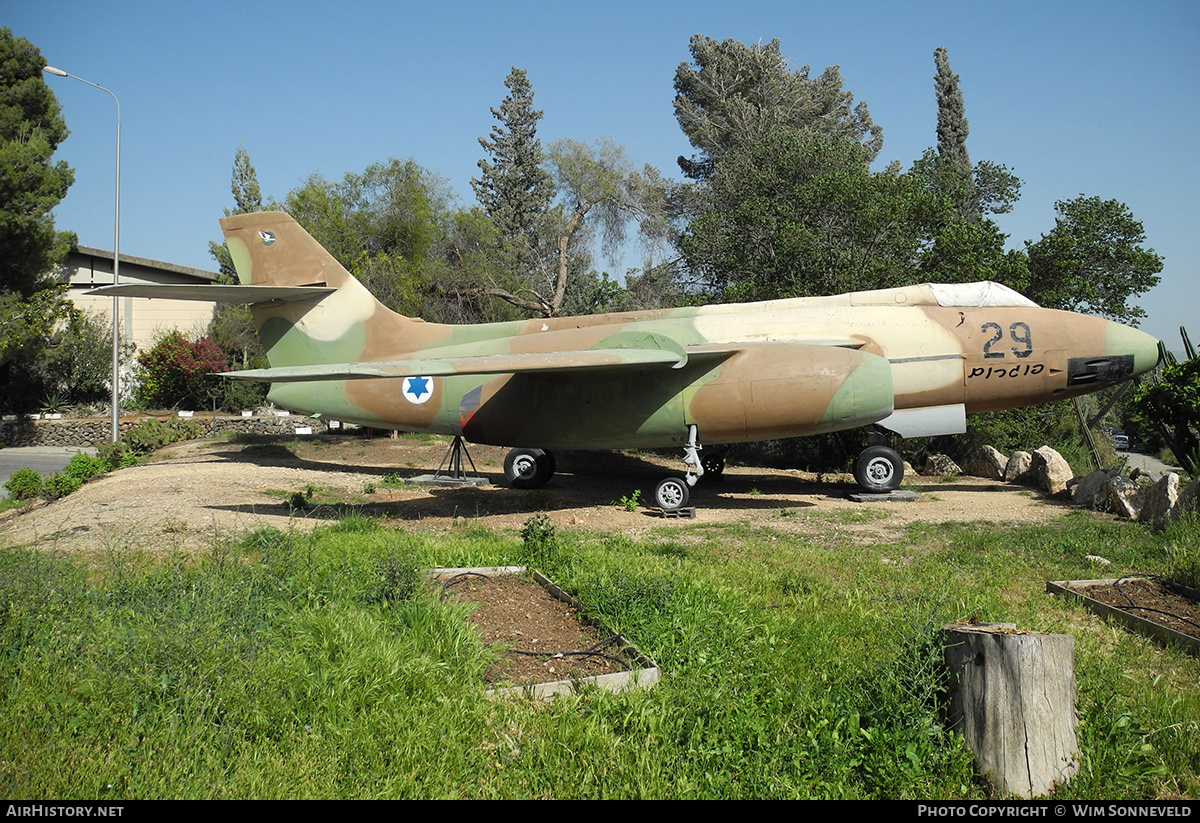 Aircraft Photo of 29 | Sud SO-4050 Vautour IIA | Israel - Air Force | AirHistory.net #717930