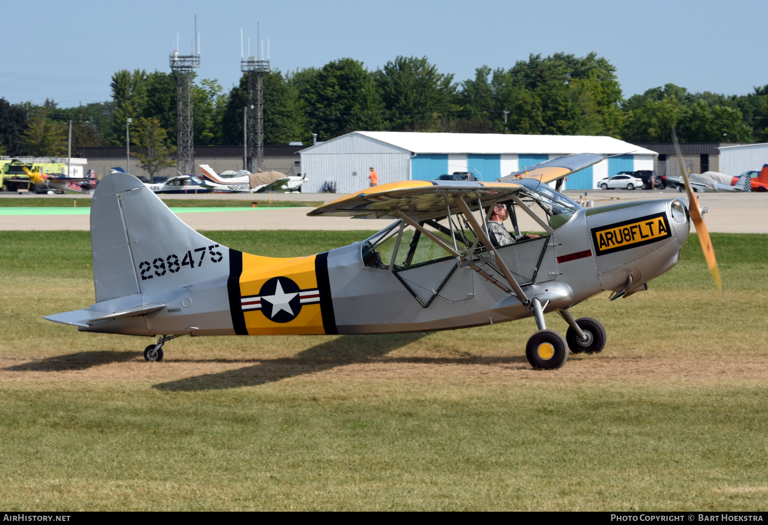 Aircraft Photo of N9615H / 42-98475 | Stinson L-5 Sentinel | USA - Air Force | AirHistory.net #717965
