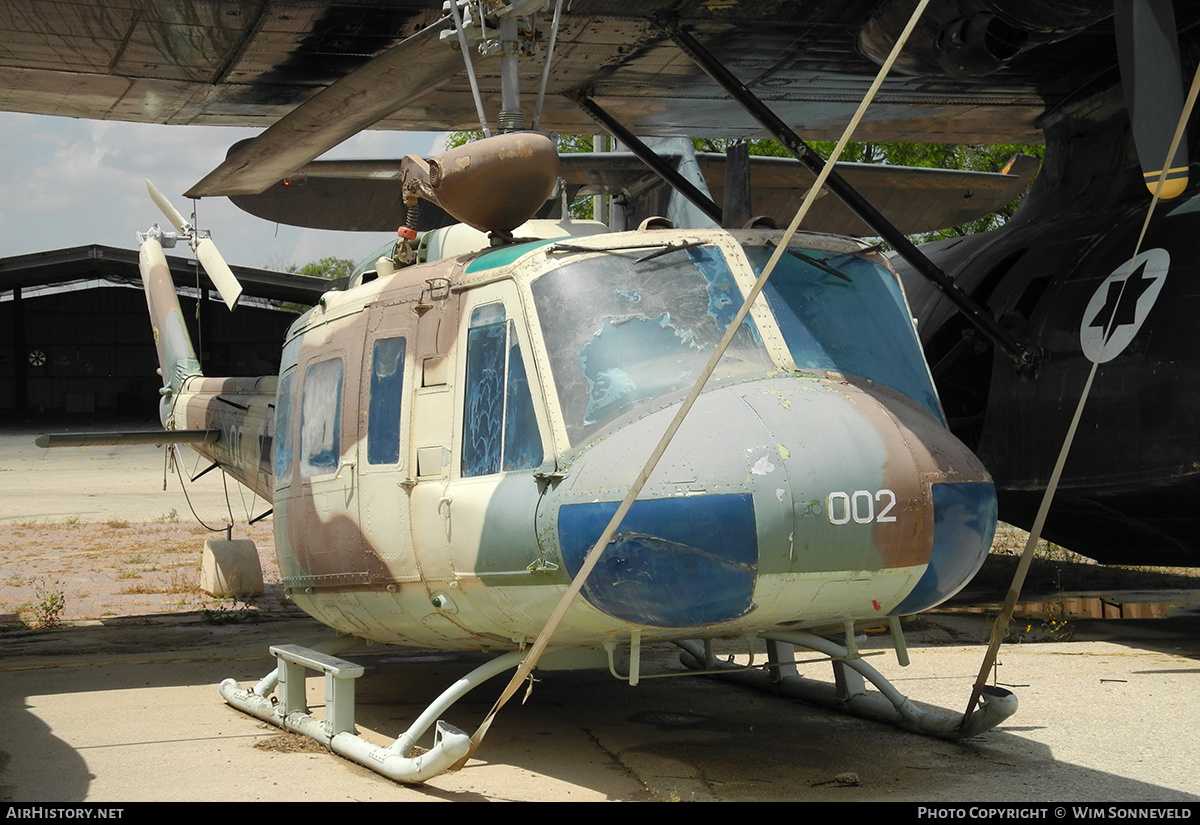 Aircraft Photo of 002 | Agusta AB-205A | Israel - Air Force | AirHistory.net #717966