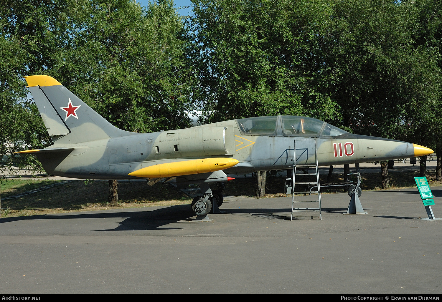 Aircraft Photo of 110 red | Aero L-39C Albatros | Russia - Air Force | AirHistory.net #717977