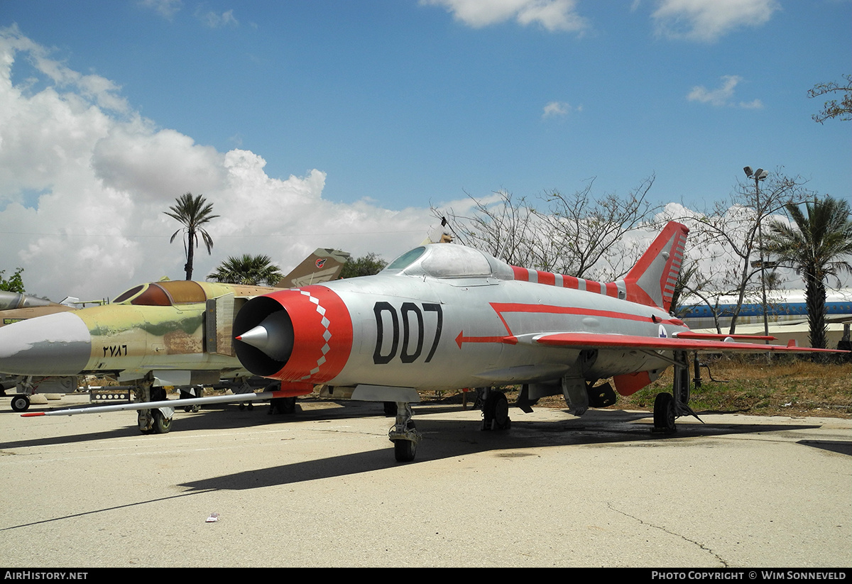 Aircraft Photo of 007 | Mikoyan-Gurevich MiG-21F-13 | Israel - Air Force | AirHistory.net #717981