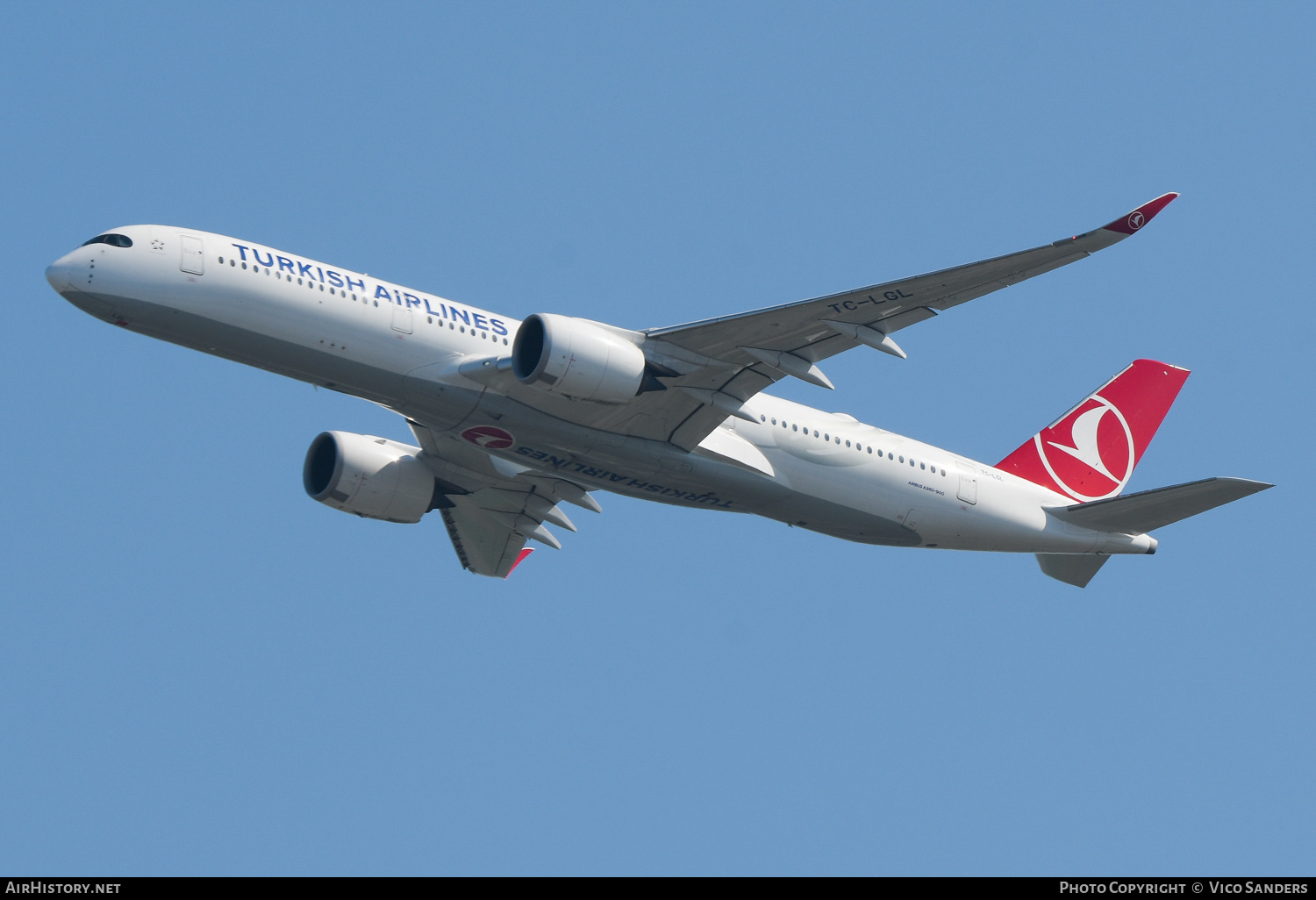 Aircraft Photo of TC-LGL | Airbus A350-941 | Turkish Airlines | AirHistory.net #717989