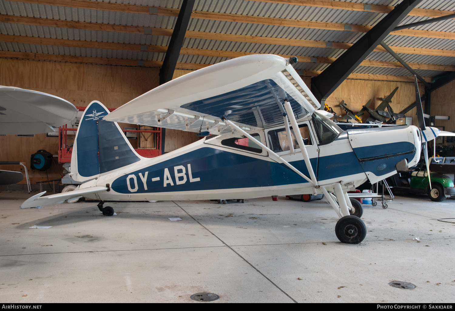 Aircraft Photo of OY-ABL | SAI KZ VII U-4 Laerke | AirHistory.net #717996