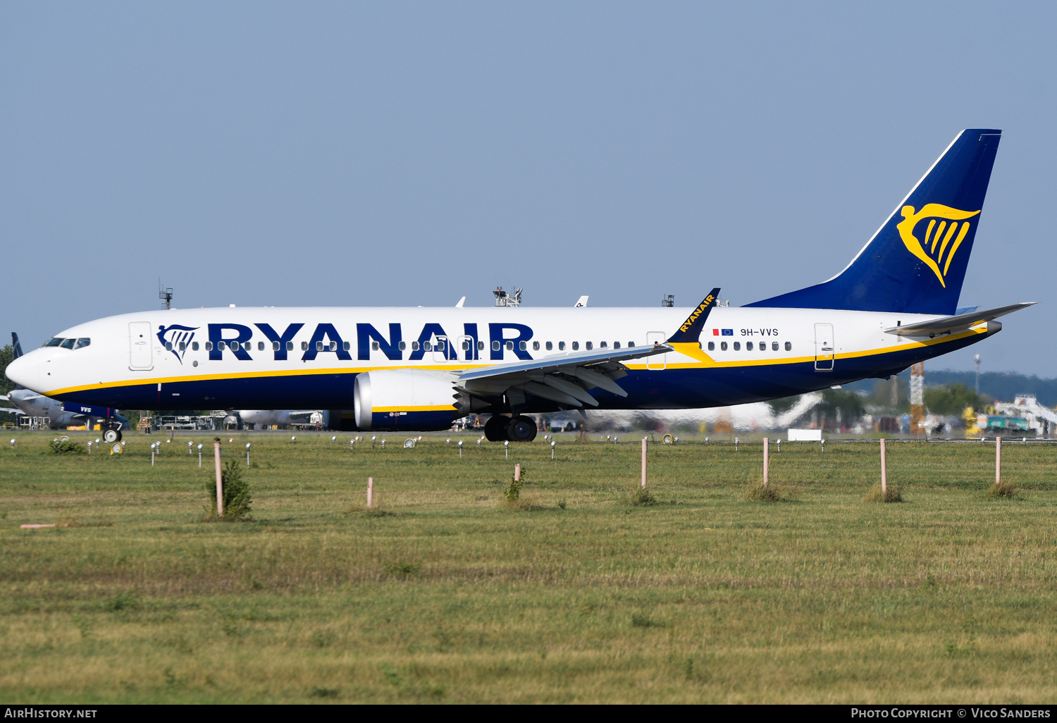 Aircraft Photo of 9H-VVS | Boeing 737-8200 Max 200 | Ryanair | AirHistory.net #718014