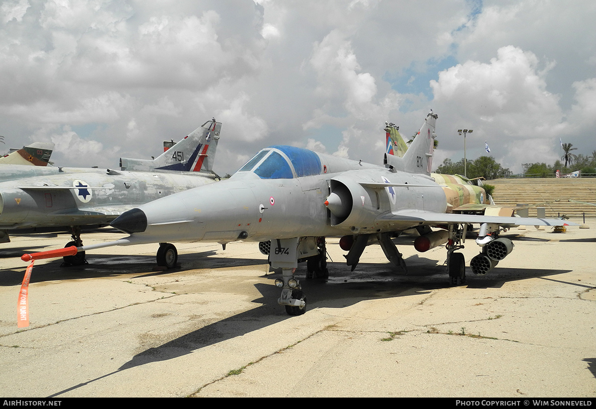 Aircraft Photo of 874 | Israel Aircraft Industries Kfir C2 | Israel - Air Force | AirHistory.net #718044