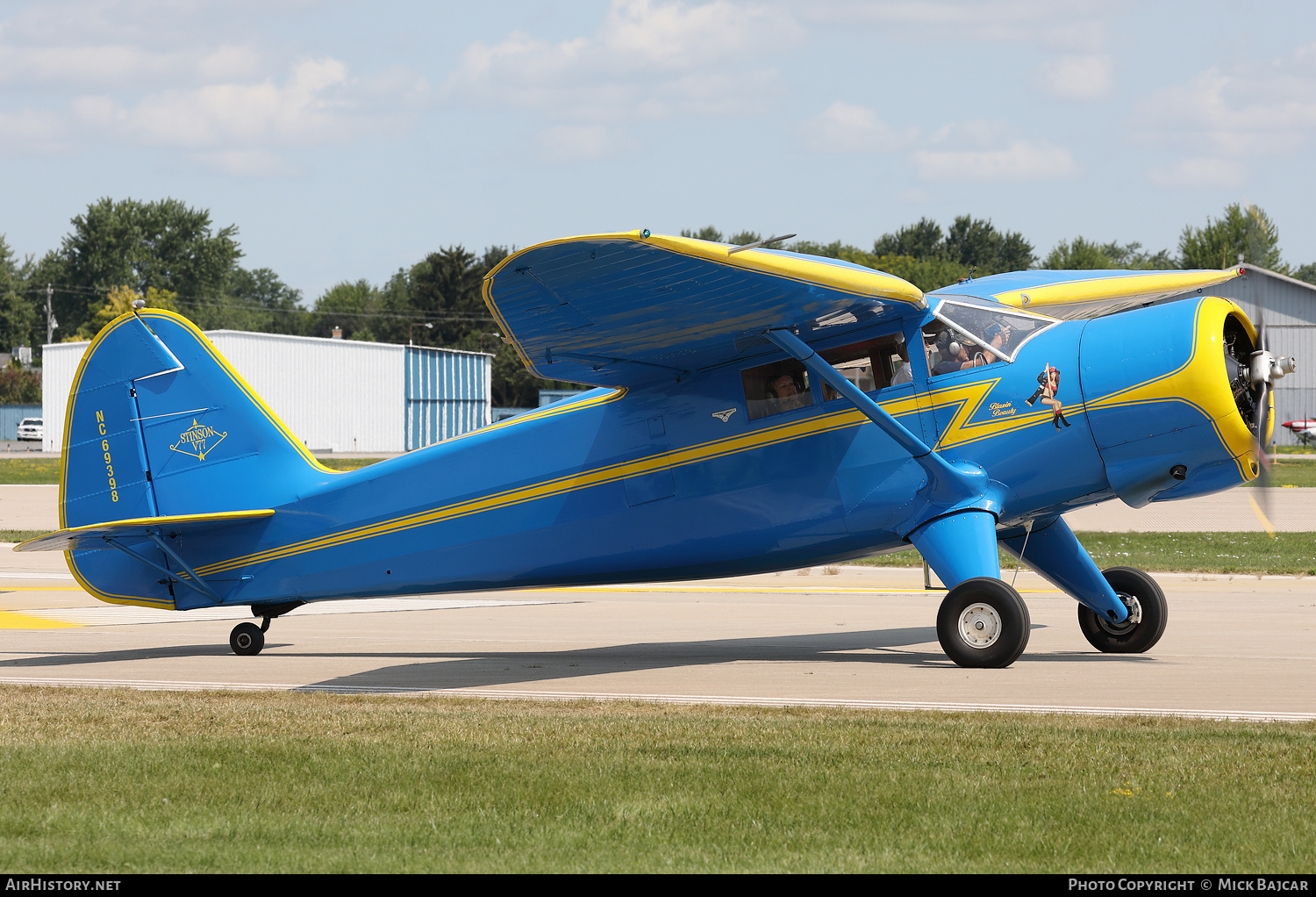 Aircraft Photo of N69398 | Stinson V77 | AirHistory.net #718056