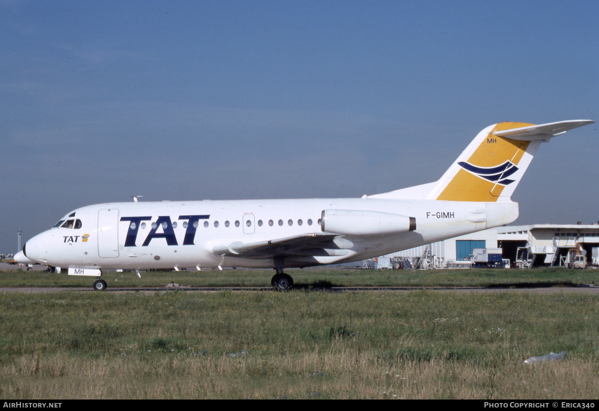 Aircraft Photo of F-GIMH | Fokker F28-1000 Fellowship | TAT European Airlines | AirHistory.net #718093