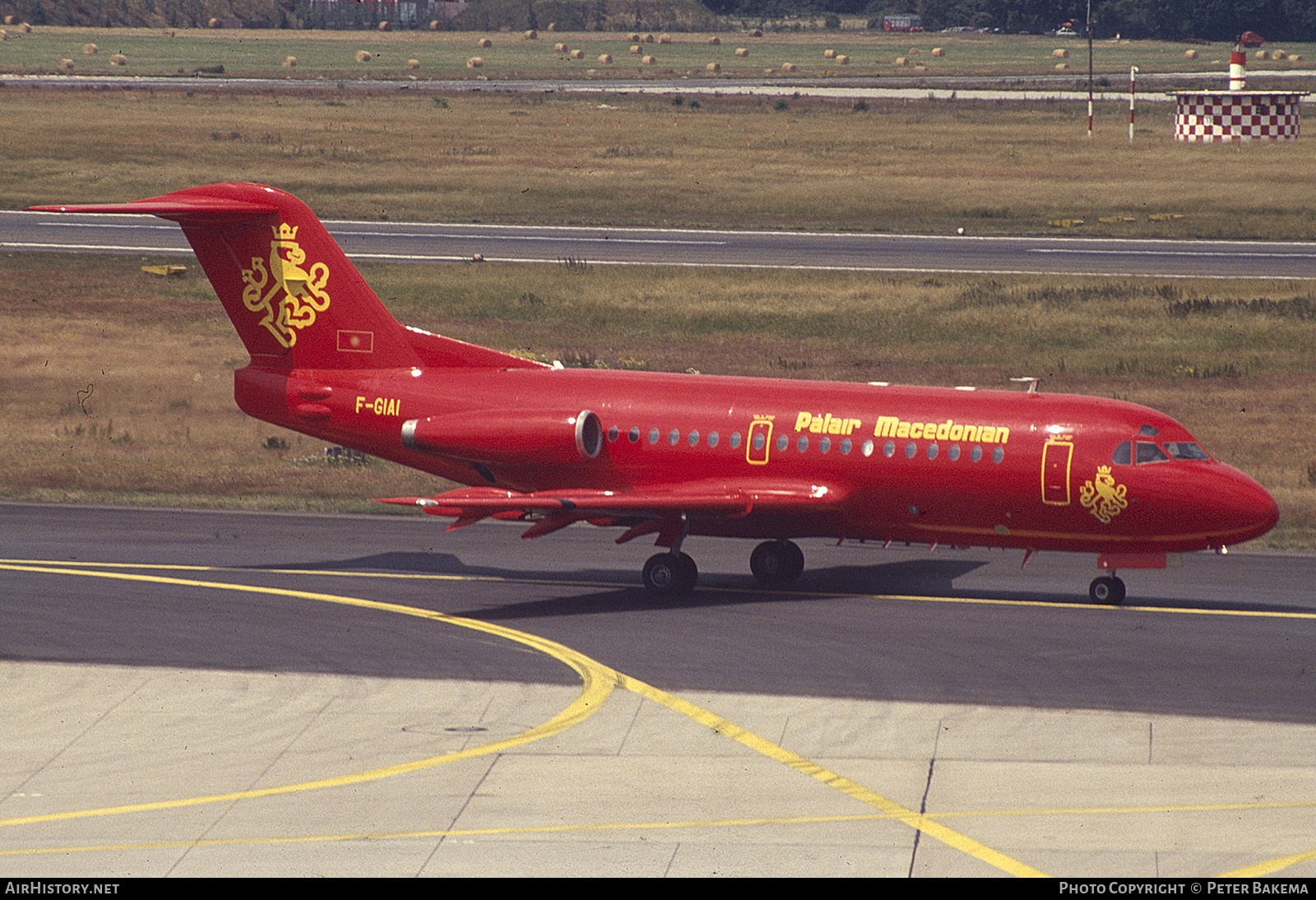 Aircraft Photo of F-GIAI | Fokker F28-1000 Fellowship | Palair Macedonian Airlines | AirHistory.net #718113
