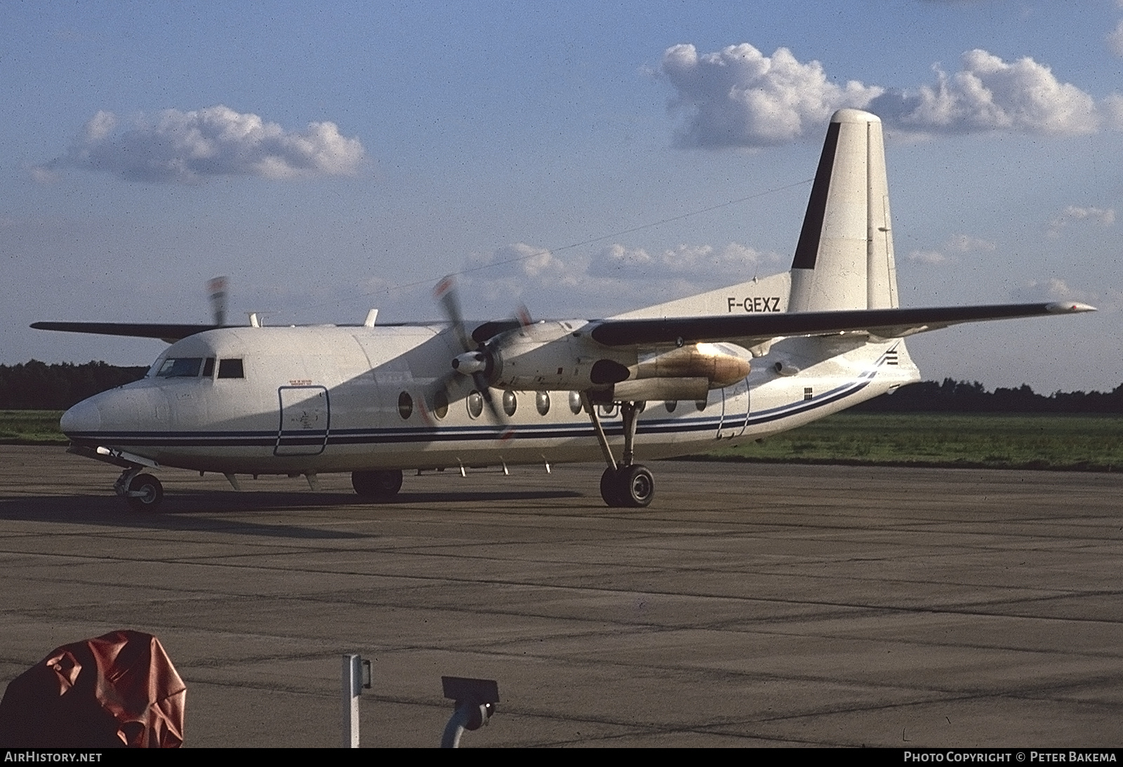 Aircraft Photo of F-GEXZ | Fairchild F-27J | Air Service Nantes | AirHistory.net #718114