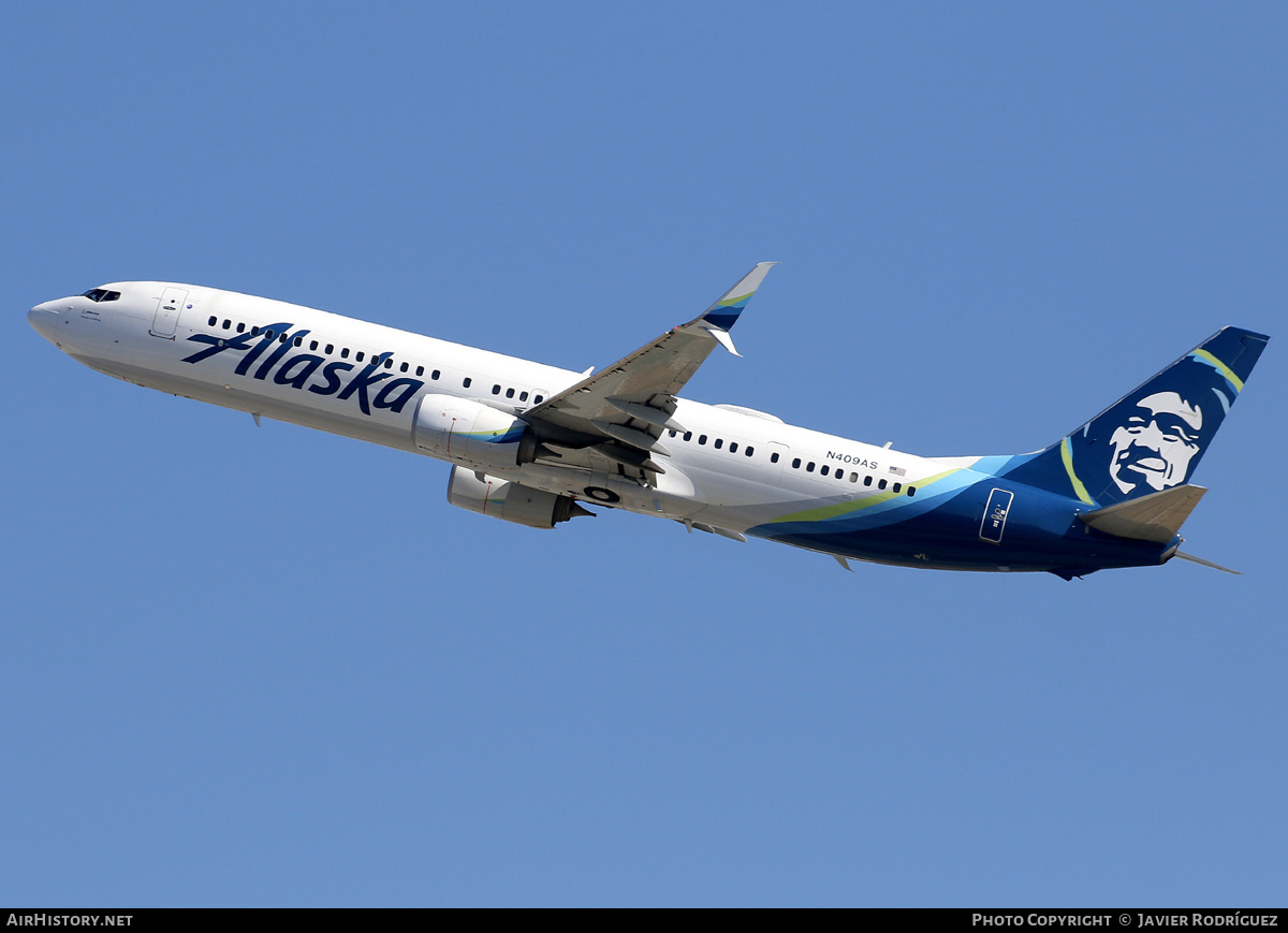 Aircraft Photo of N409AS | Boeing 737-990/ER | Alaska Airlines | AirHistory.net #718115