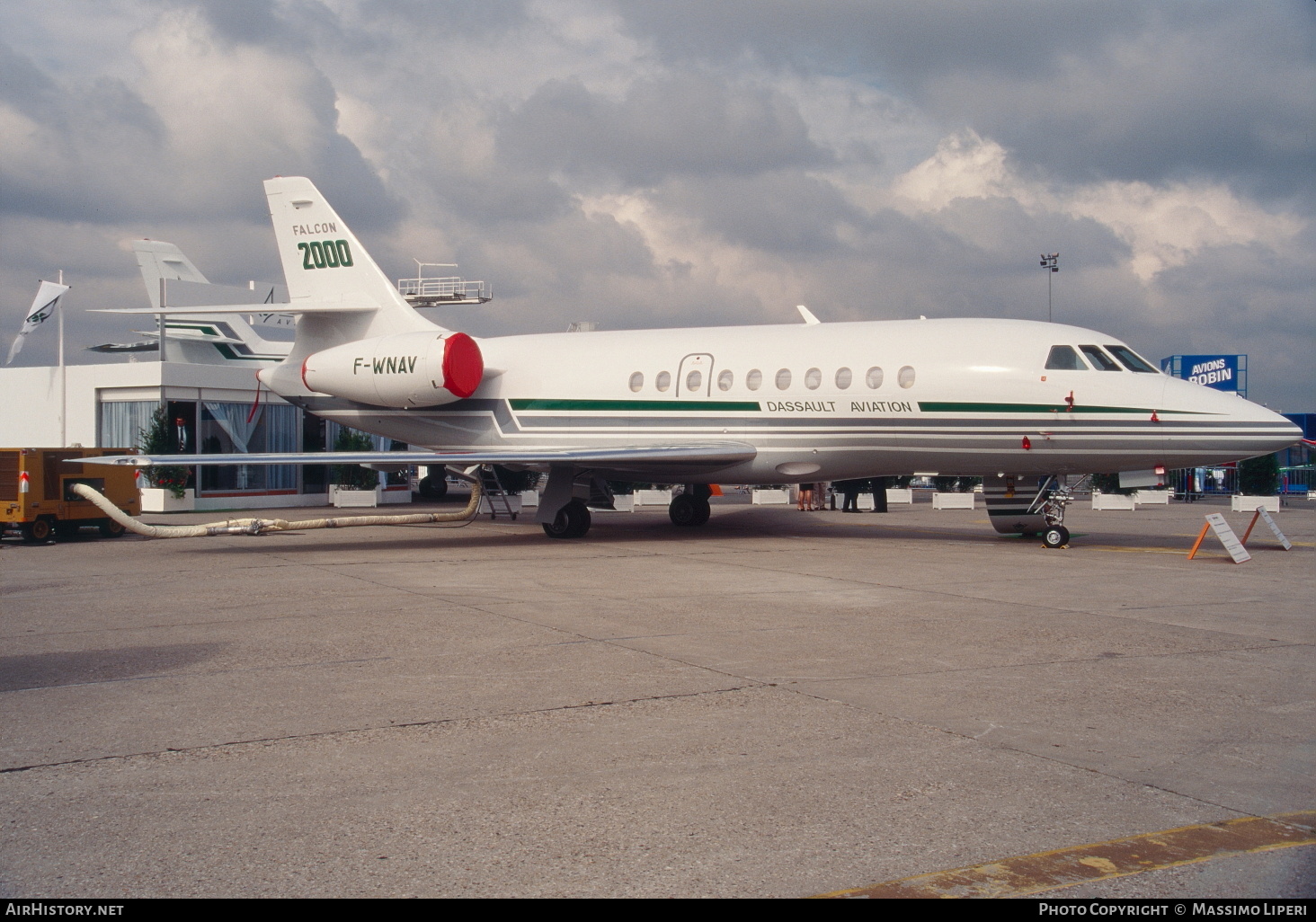 Aircraft Photo of F-WNAV | Dassault Falcon 2000 | Dassault Aviation | AirHistory.net #718131