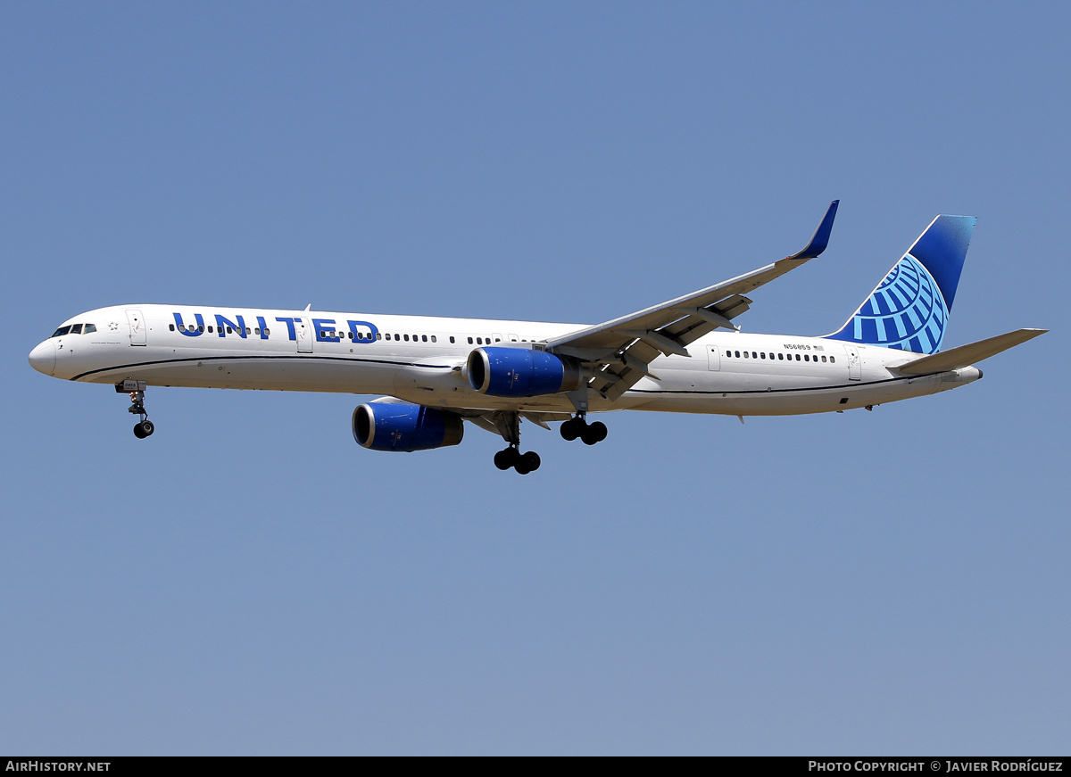 Aircraft Photo of N56859 | Boeing 757-324 | United Airlines | AirHistory.net #718141