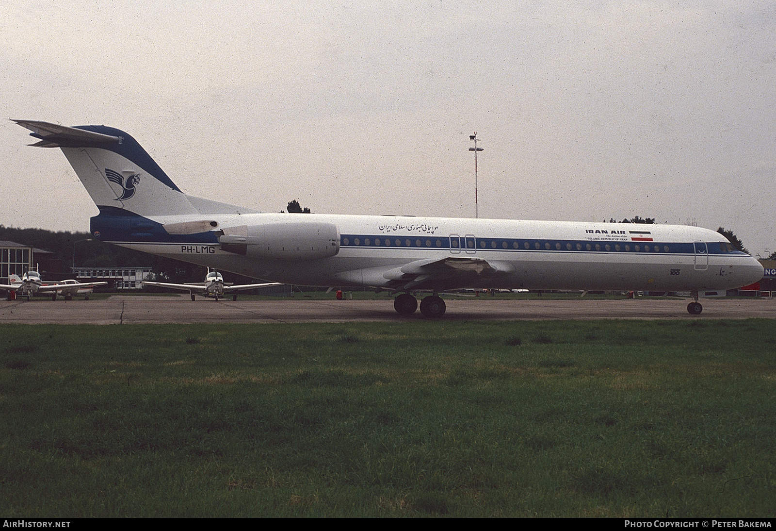 Aircraft Photo of PH-LMG | Fokker 100 (F28-0100) | Iran Air | AirHistory.net #718149