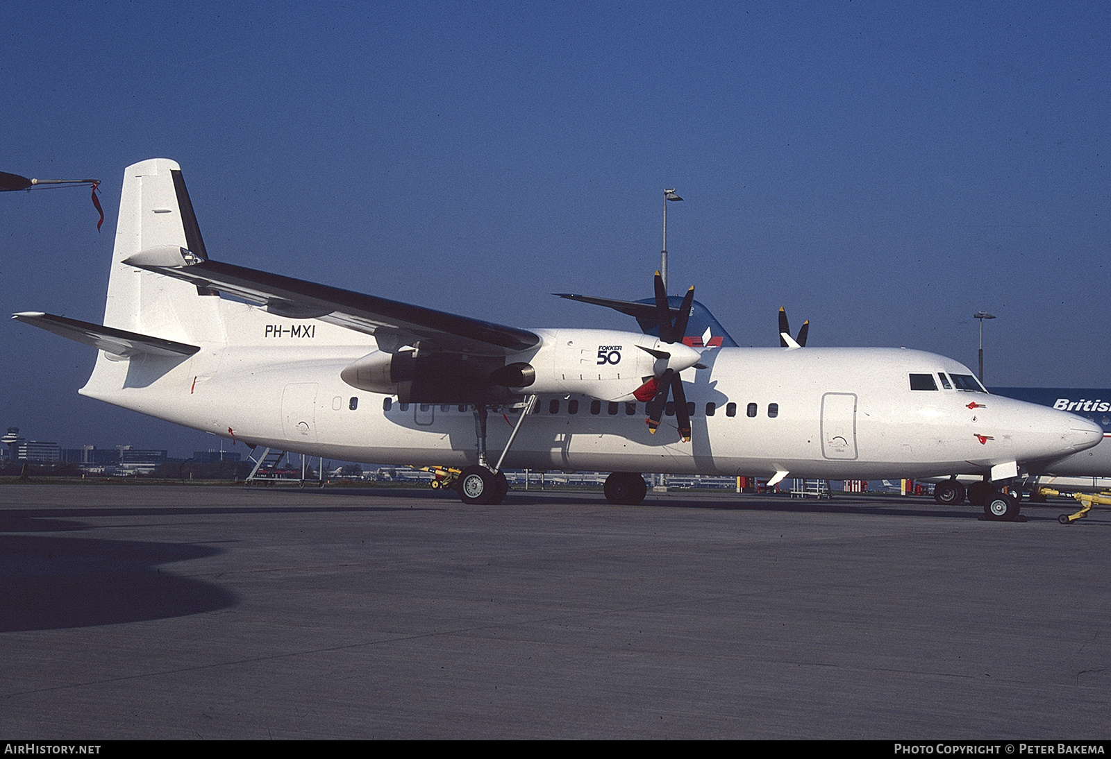 Aircraft Photo of PH-MXI | Fokker 50 | AirHistory.net #718158