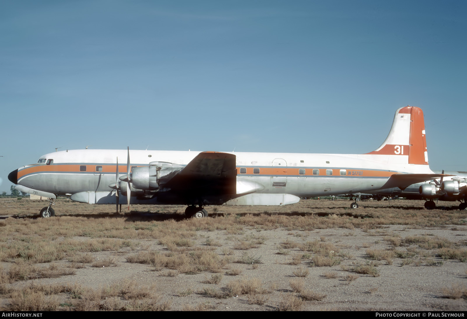 Aircraft Photo of N51701 | Douglas DC-7B/AT | AirHistory.net #718159