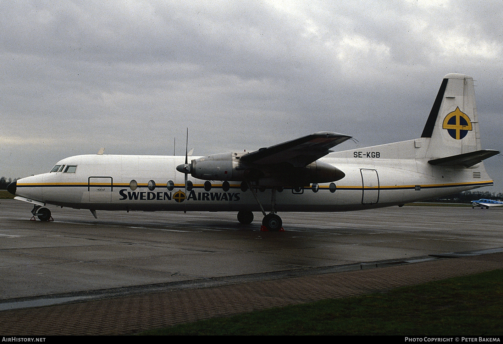 Aircraft Photo of SE-KGB | Fairchild Hiller FH-227B | Sweden Airways | AirHistory.net #718173
