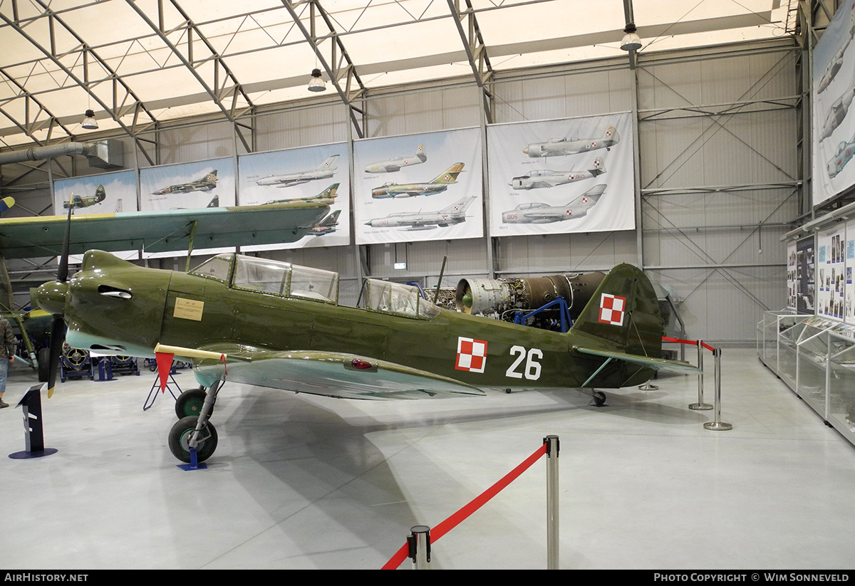 Aircraft Photo of 26 | Yakovlev Yak-18 | Poland - Air Force | AirHistory.net #718180