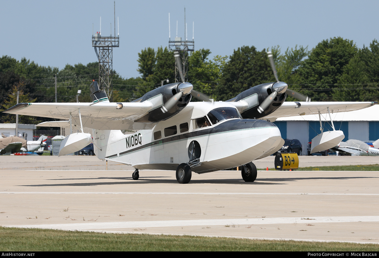 Aircraft Photo of N10BQ | Grumman G-44 Super Widgeon | AirHistory.net #718183
