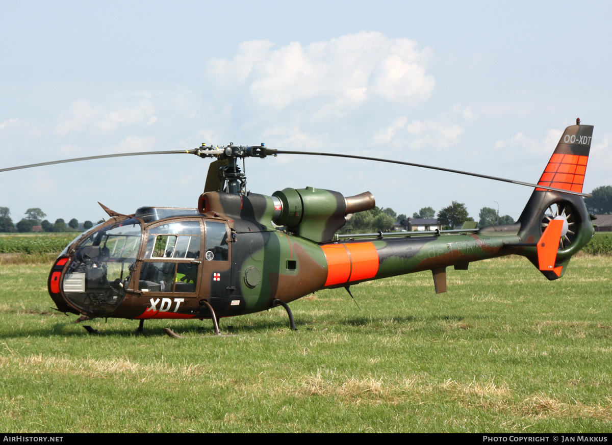 Aircraft Photo of OO-XDT | Aerospatiale SA-342M Gazelle | AirHistory.net #718210