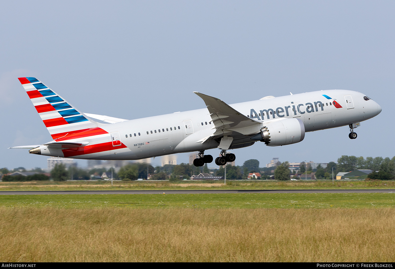Aircraft Photo of N878BG | Boeing 787-8 Dreamliner | American Airlines | AirHistory.net #718212