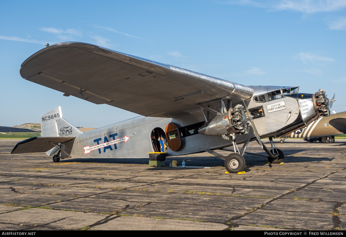 Aircraft Photo of N9645 / NC9645 | Ford 5-AT-B Tri-Motor | TAT - Transcontinental Air Transport | AirHistory.net #718216