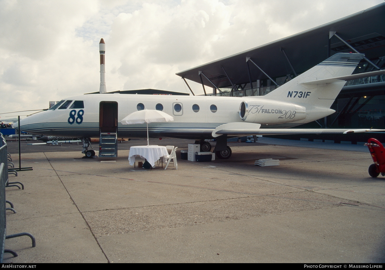 Aircraft Photo of N731F | Dassault Falcon 20C-5 | AirHistory.net #718228