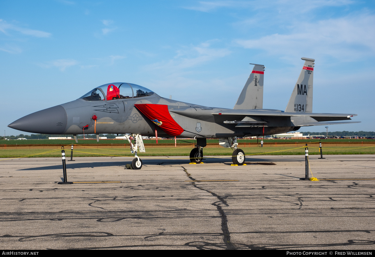 Aircraft Photo of 85-0134 / AF85-134 | McDonnell Douglas F-15D Eagle | USA - Air Force | AirHistory.net #718232