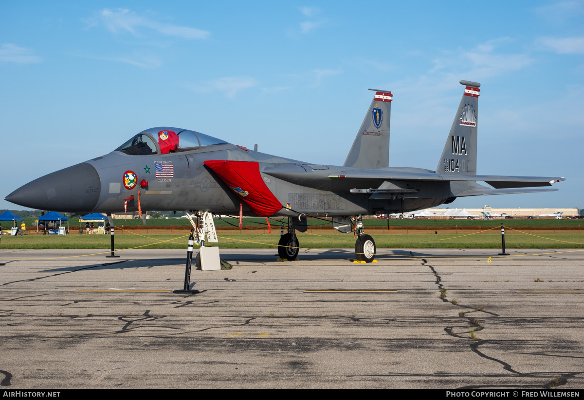 Aircraft Photo of 85-0104 | McDonnell Douglas F-15C Eagle | USA - Air Force | AirHistory.net #718238