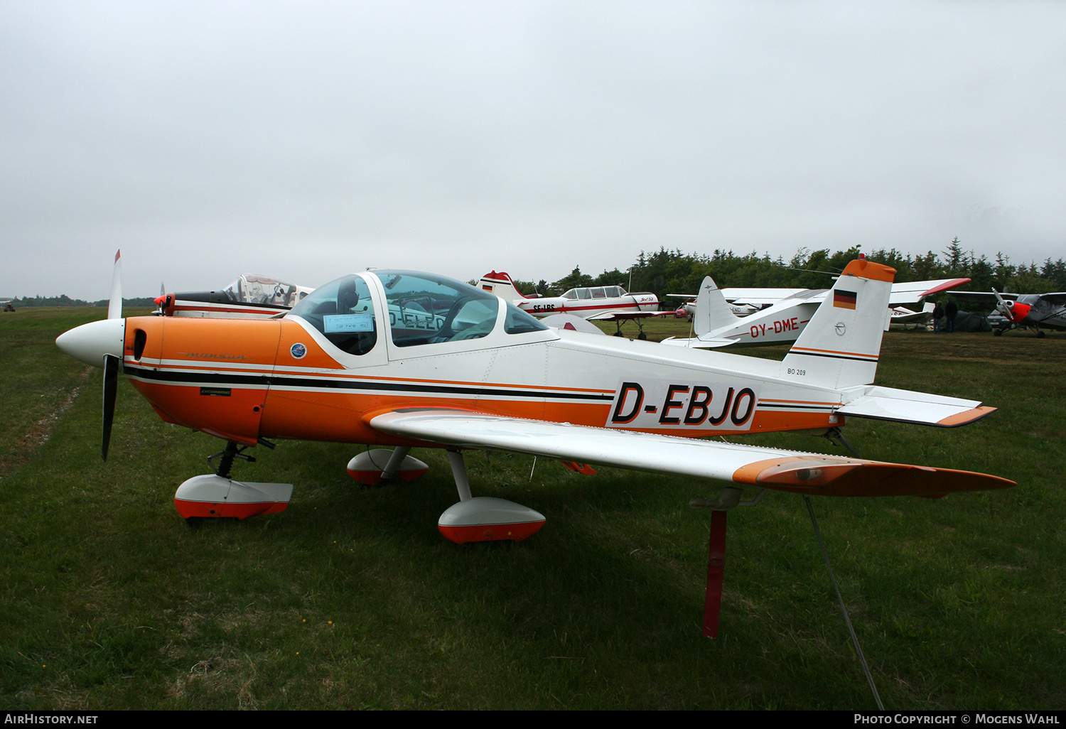 Aircraft Photo of D-EBJO | Bolkow BO-209 Monsun 150FF | AirHistory.net #718269